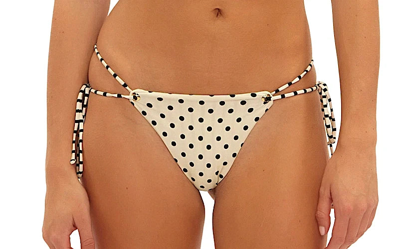 Madeline Bandeau-Madeline Tie Side Bikini