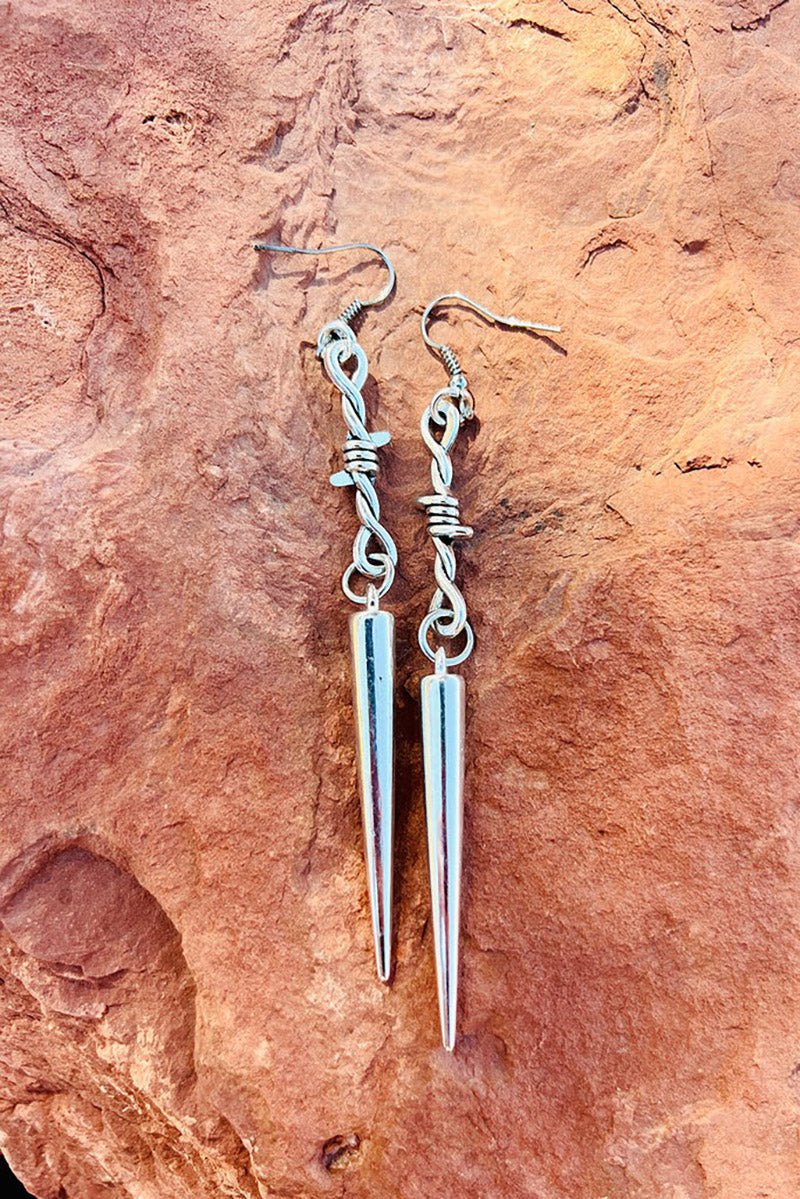 Barbwire Spike Earrings