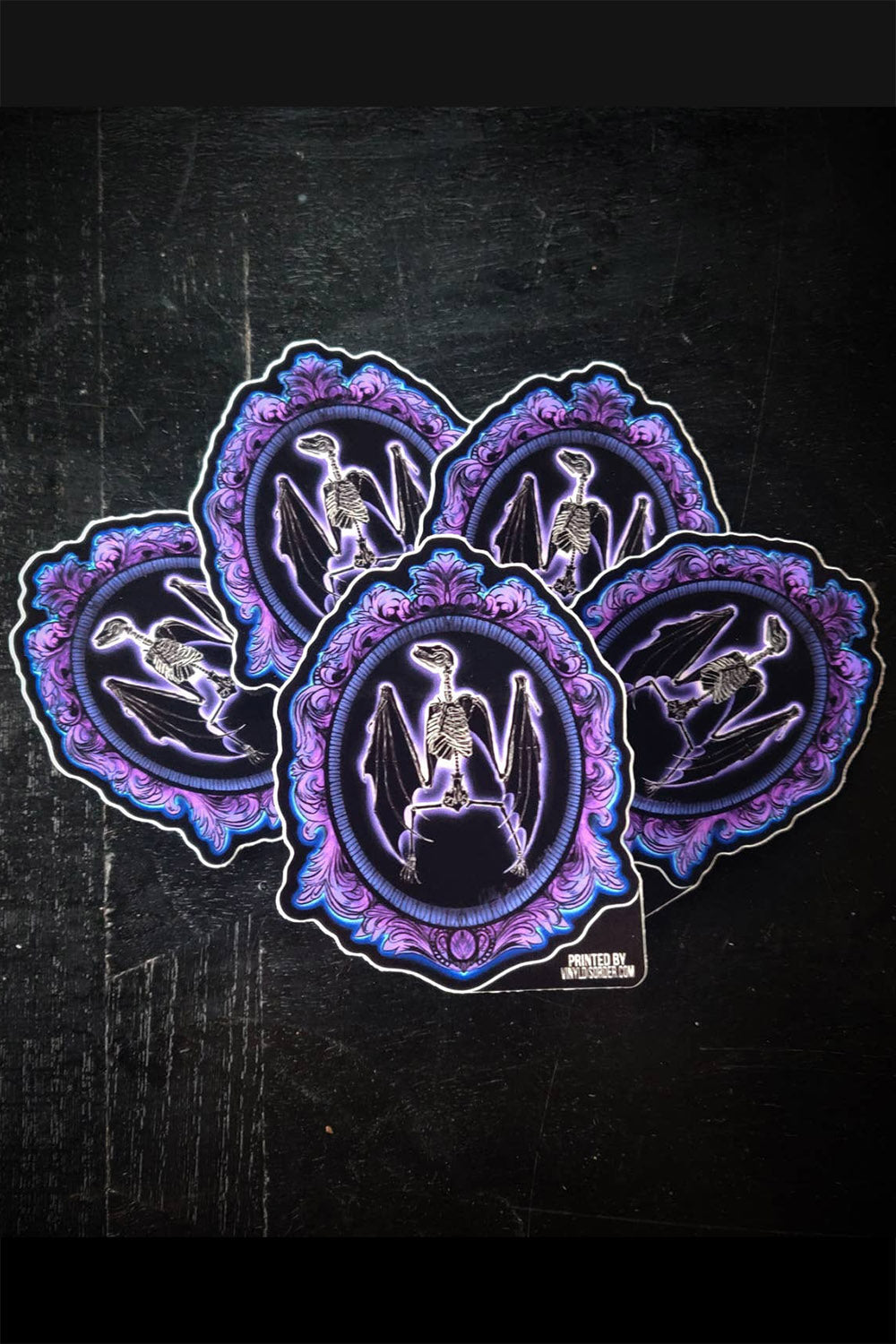 Bat Cameo Sticker