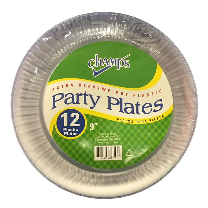 Wholesale Champs 9" Plates 12ct - Get the Best Deals at Mexmax INC