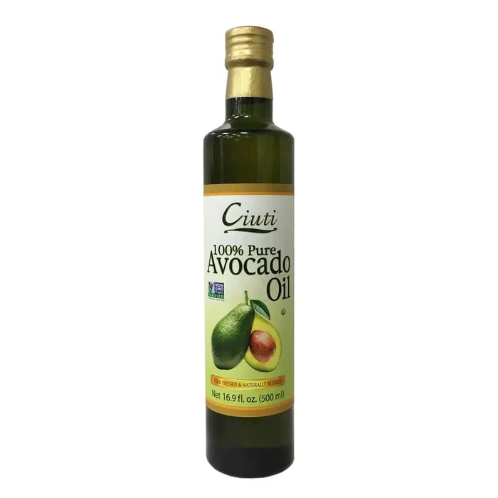 Wholesale Ciuti Avocado Oil 16.9oz. Versatile cooking essential for modern Mexican cuisine.