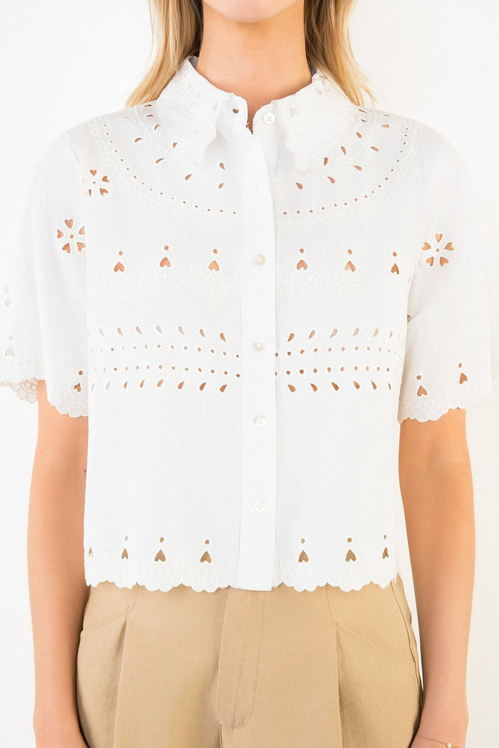 Detailed Top (White)
