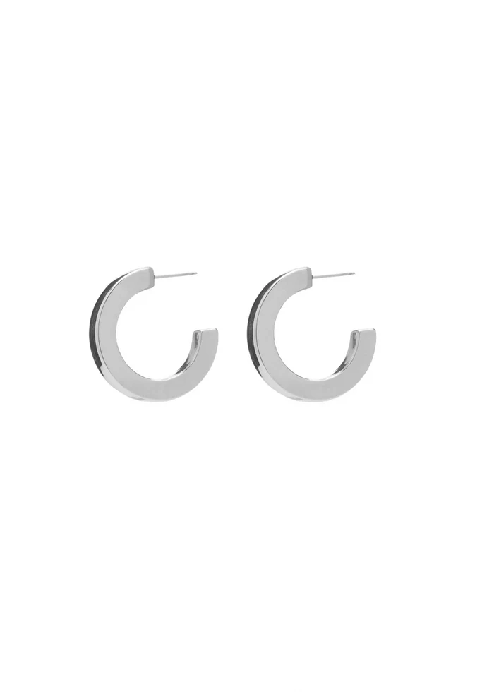 Jane Hoops 30mm (Silver)
