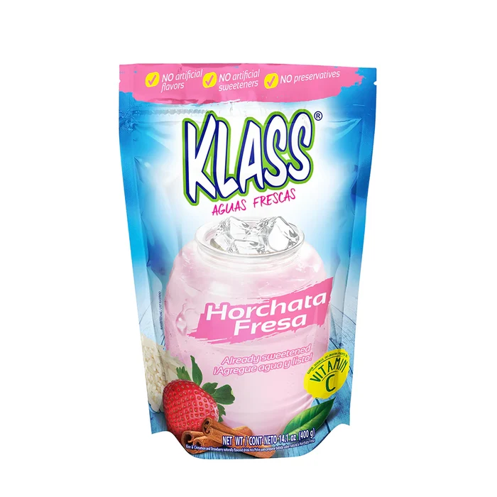 Wholesale Klass Listo Horchata/Fresa 14.1oz - Mexmax INC
