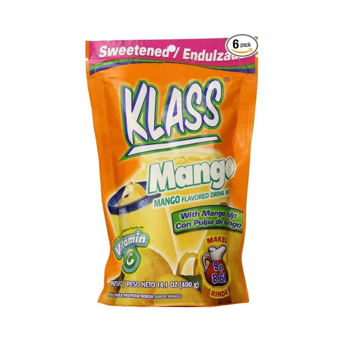 Wholesale Klass Listo Mango 14.1oz- Delicious mango drink mix at Mexmax INC.