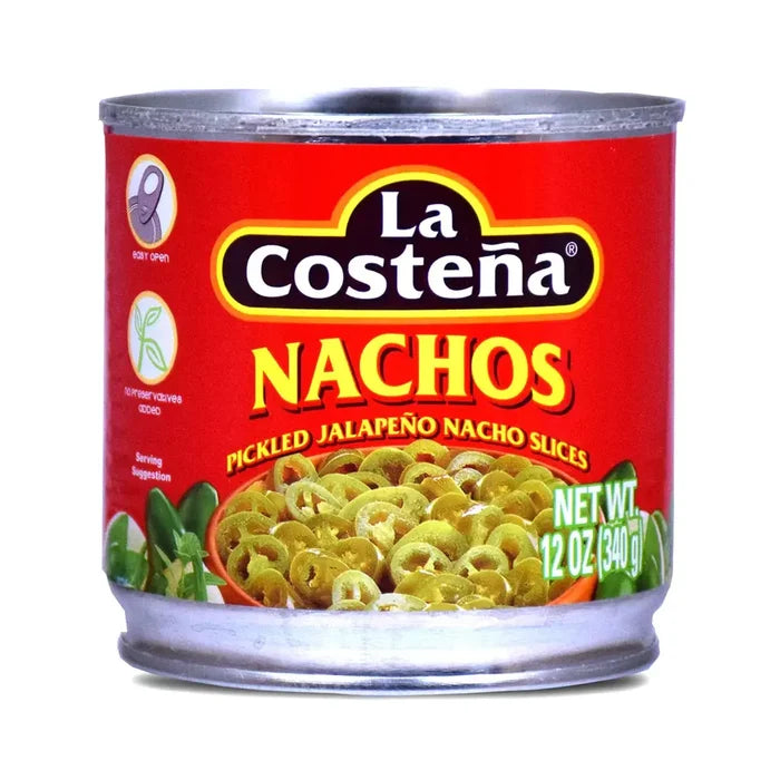 Wholesale La Costena Nacho Jalapeno 12oz- Mexmax INC Mexican Groceries