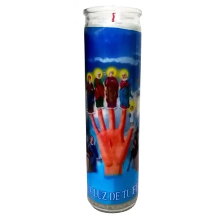 Explore Wholesale White La Mano Poderosa Candle - Mexican Grocery Supplies