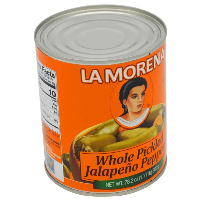 Wholesale La Morena Whole Jalapeno 28.2oz - Spicy goodness in bulk for your Mexican dishes.