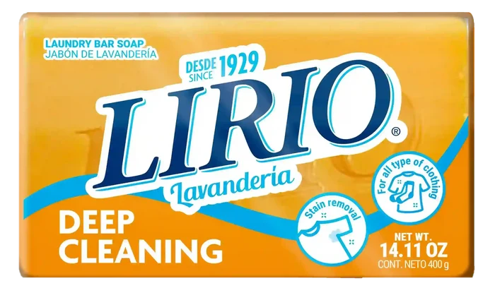 Lirio Tan Laundry Bar Soap - 400 gm