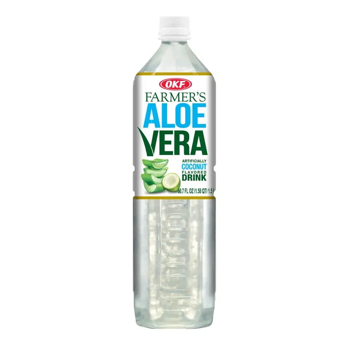 Wholesale Okf Aloe Vera Drink Coconut 1.5lt - Refreshing aloe vera beverage now available in bulk at Mexmax INC.