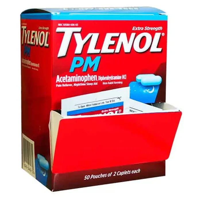 Wholesale TYLENOL PM Extra Strength 2ct Dispenser (5pk) - Mexmax INC