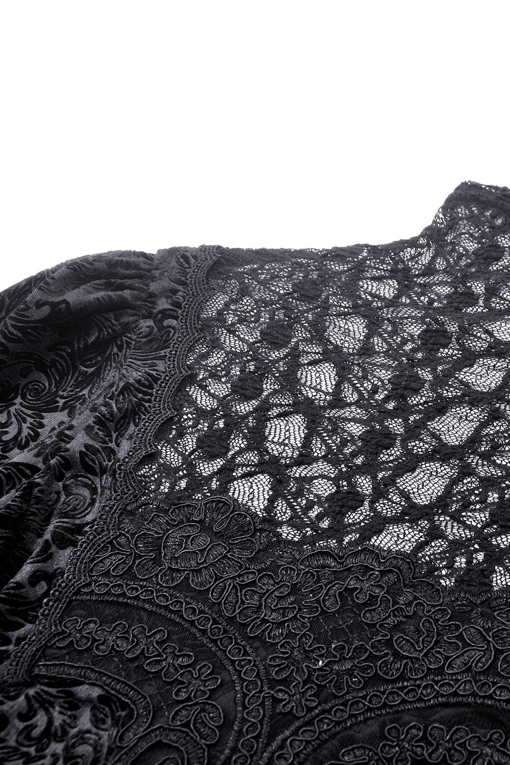 Blessed Be Victorian Goth Turtleneck Top