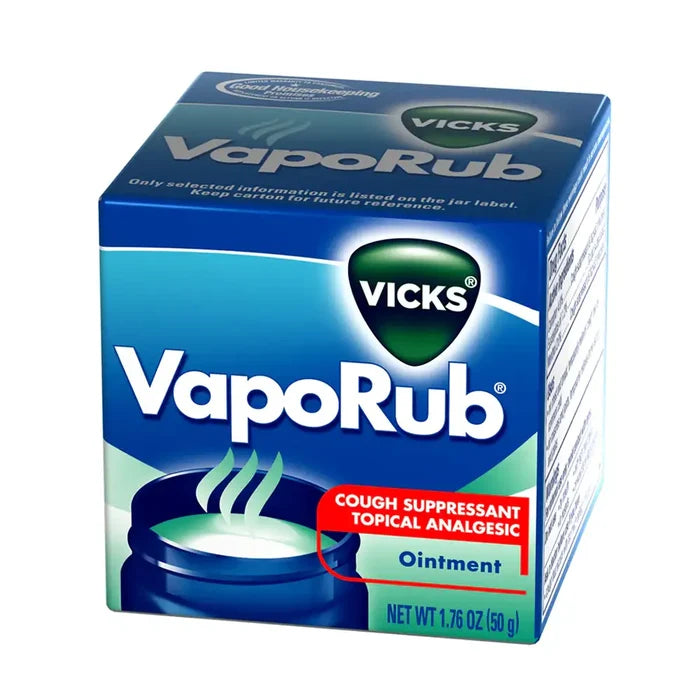 Wholesale VICKS VAPORUB USA 50GM 1.76 OZ - Authentic Mexican Groceries at Mexmax INC