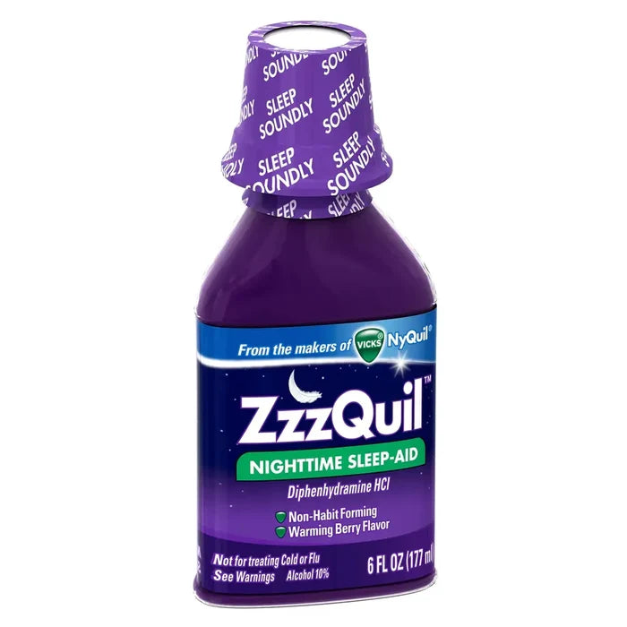 Wholesale ZZZQUIL Nighttime Sleep Aid 6oz - Shop in bulk at Mexmax INC for the best deals!