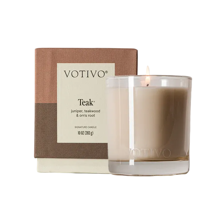 10 oz Signature Candle (Teak)
