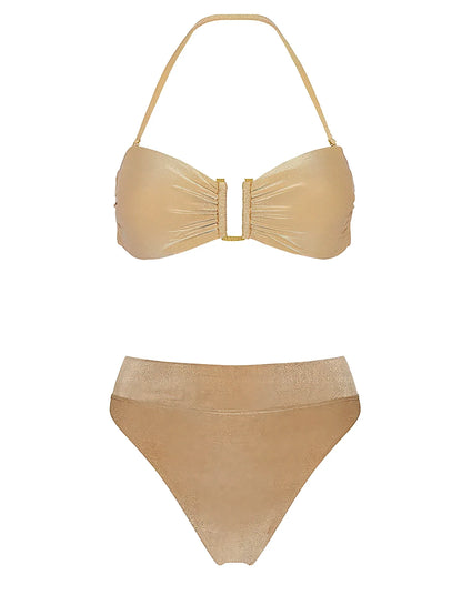 Doree-75A Bandeau-Doree-20 High Rise Bikini