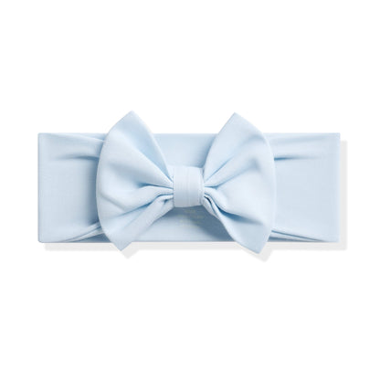Bow Headband in Breeze