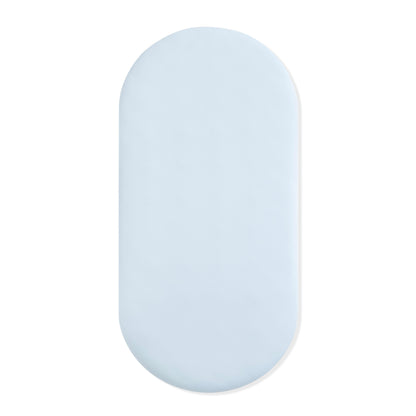 Oval Bassinet Sheet in Breeze