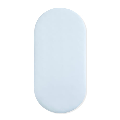 Oval Bassinet Sheet in Breeze