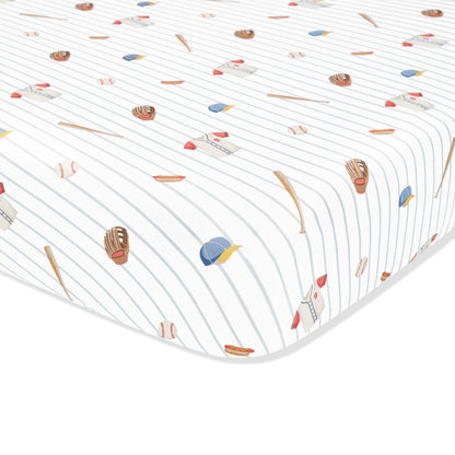 Mini Crib Sheet in Home Run