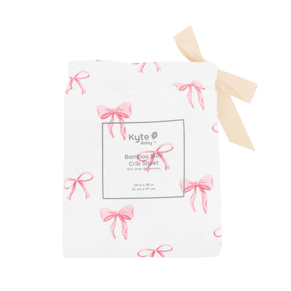 Mini Crib Sheet in Bow