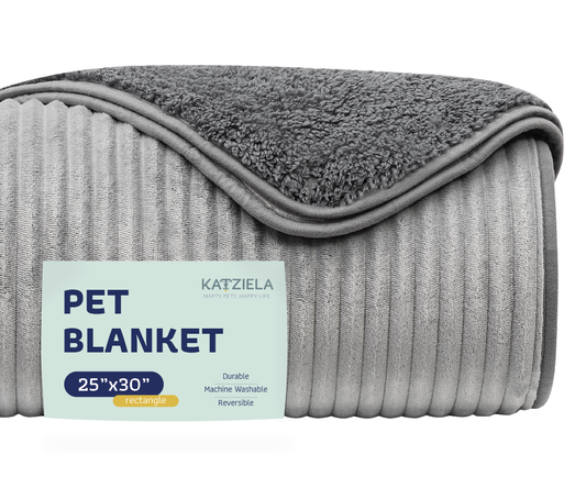 Katziela - Premium Waterproof Sherpa Soft Throw Blanket's For Dog & Cat