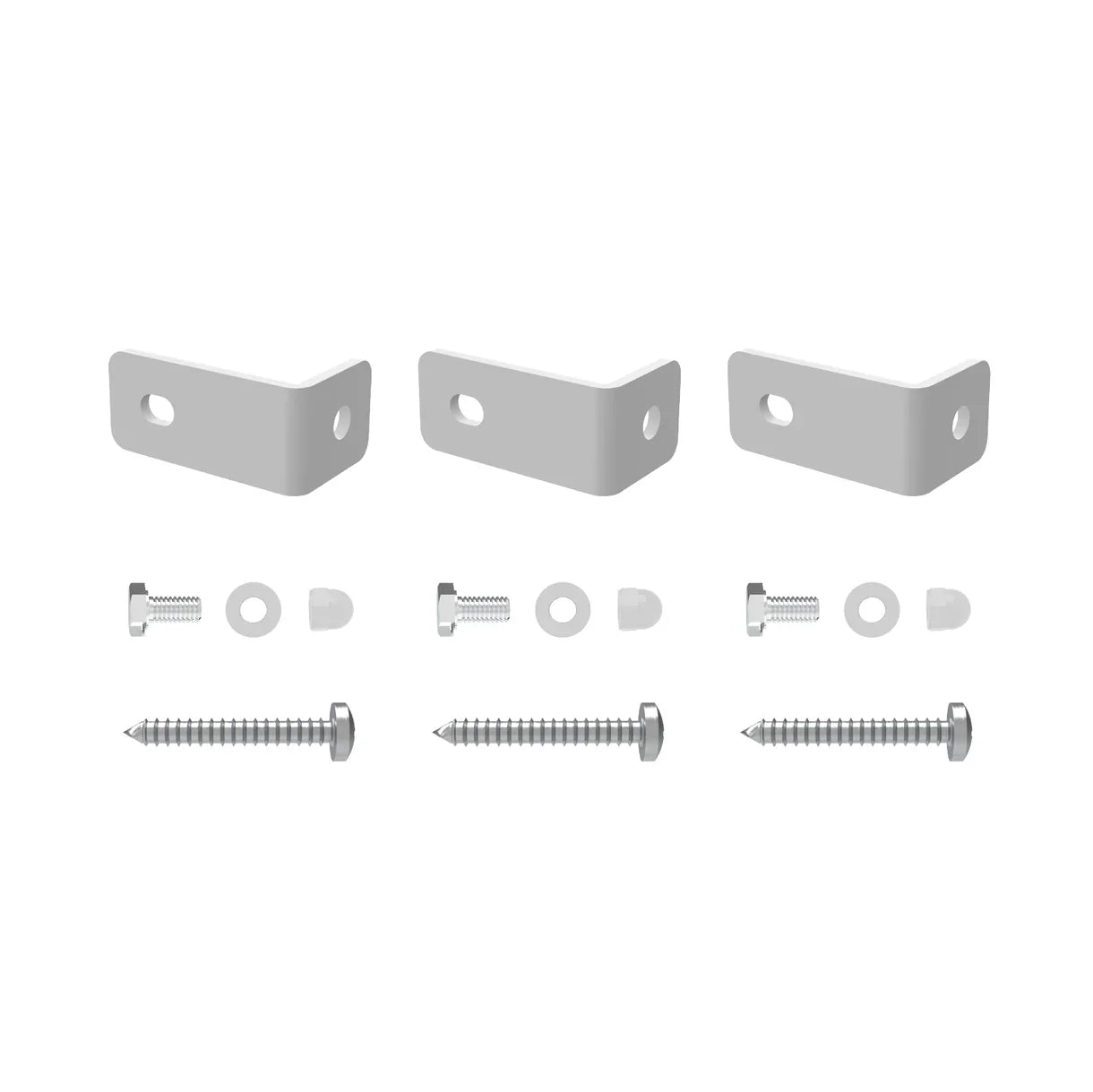 Hakuna Pets - Glass Patio Pet Door - Permanent Mount Pack