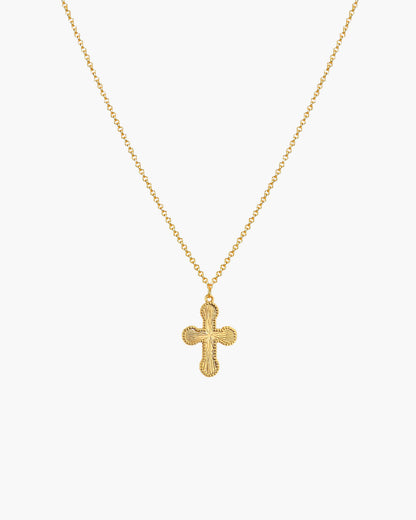 Mini Cross Pendant Necklace