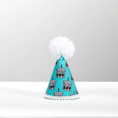 Pup Party Hats - NEW Birthday Boy Black Ink Party Hat