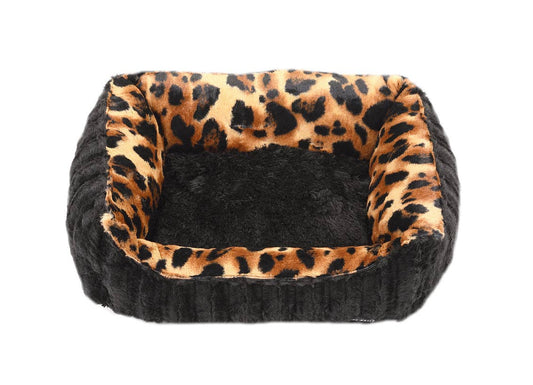 Baylee Nasco - Big Cat with Black Shag & Mink Lounge Bed