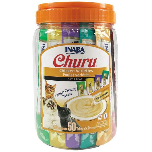 Inaba - Churu Chicken Varieties 50 Tubes