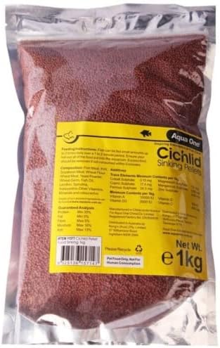 Aqua One - Cichlid Pellet Bulk Fish Food (1kg)