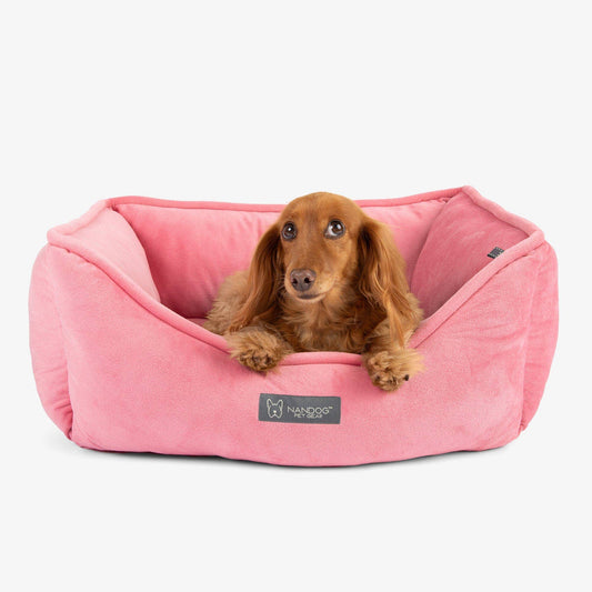 Nandog Pet Gear - Signature Bed in Electric Pink