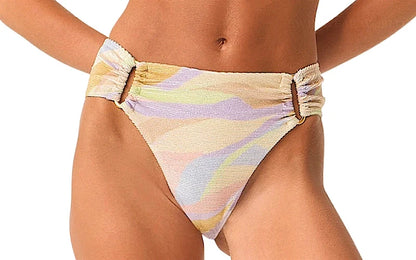 Ring Bandeau-Detail Fanned Bikini