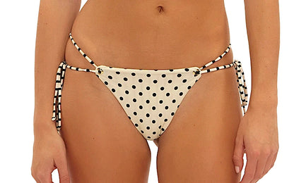 Madeline Bandeau-Madeline Tie Side Bikini