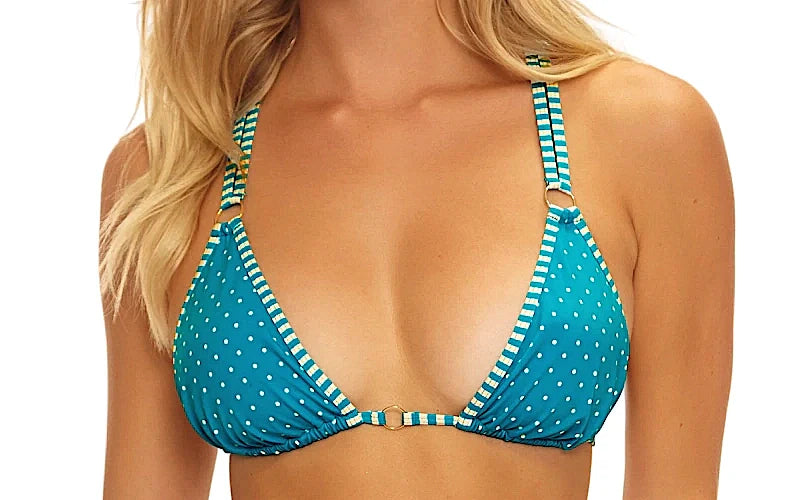 River Triangle-River Tie Side Bikini