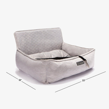 Nandog Pet Gear - The Car Seat Gray M