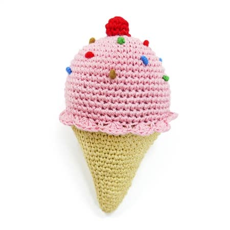 Dogo Pet Ice Cream Crochet Toy