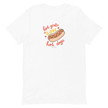 Hot Girls Love Hot Dogs Tee