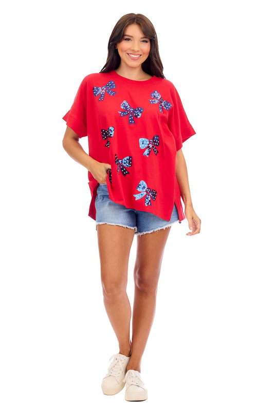 Americana Sparkle top (one size)