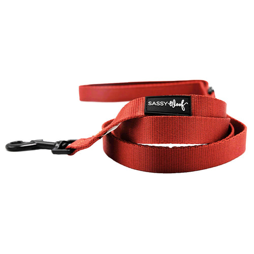 Dog Leash - Burgundy