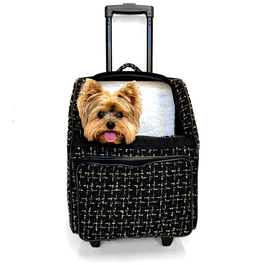 Coco Designer Inspired Wheeled Pet Carrier