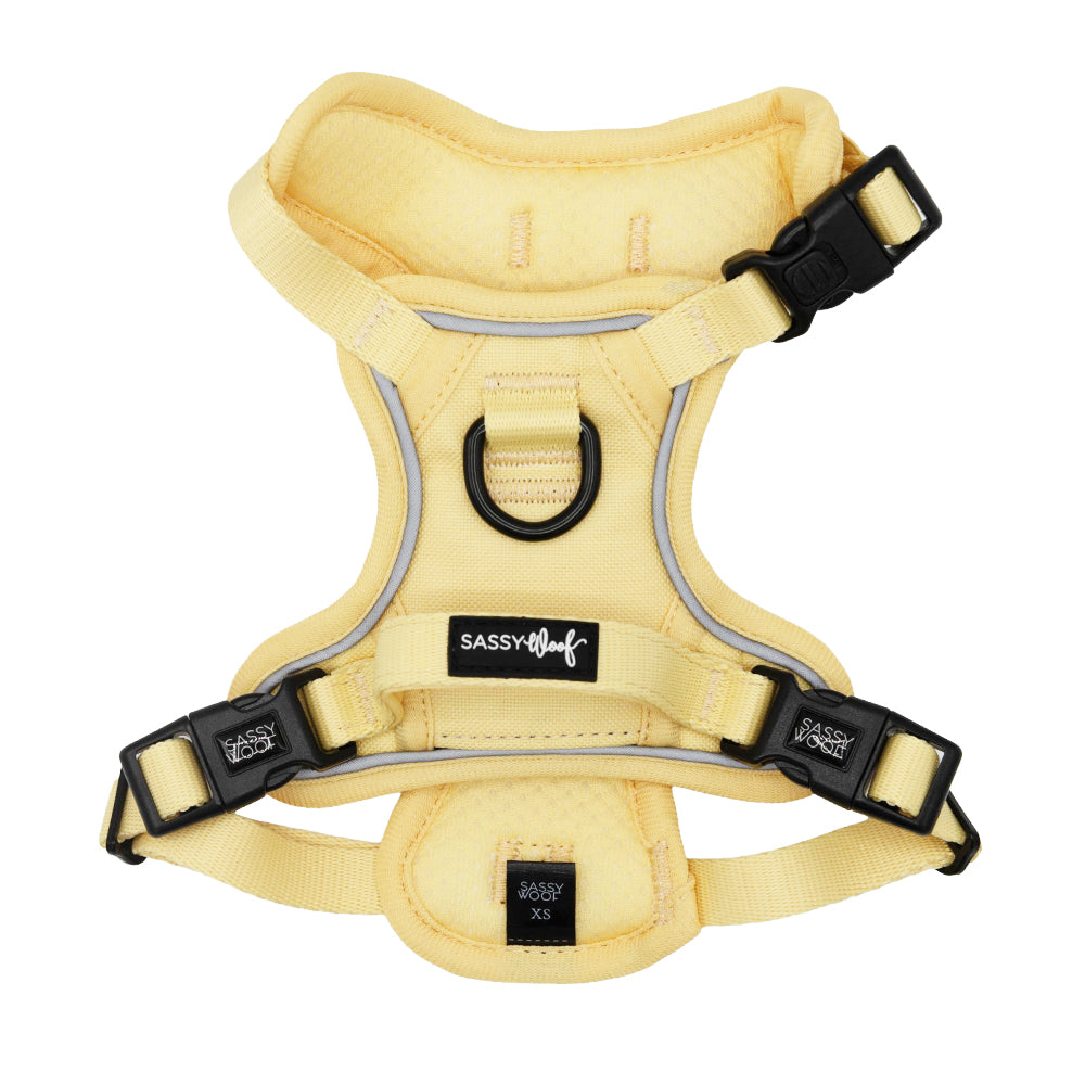 Dog Step-in Harness - Daffodil