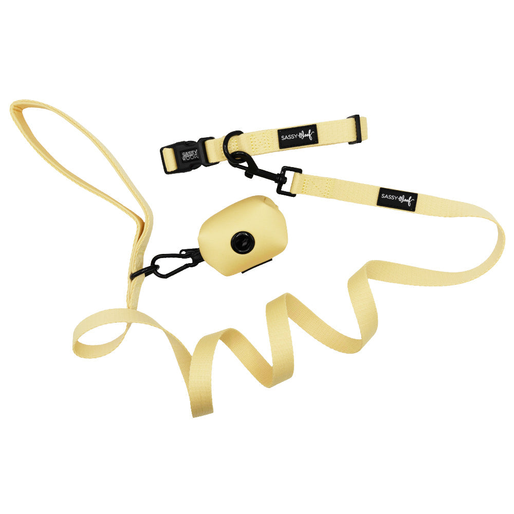 Dog Three Piece Bundle - Daffodil