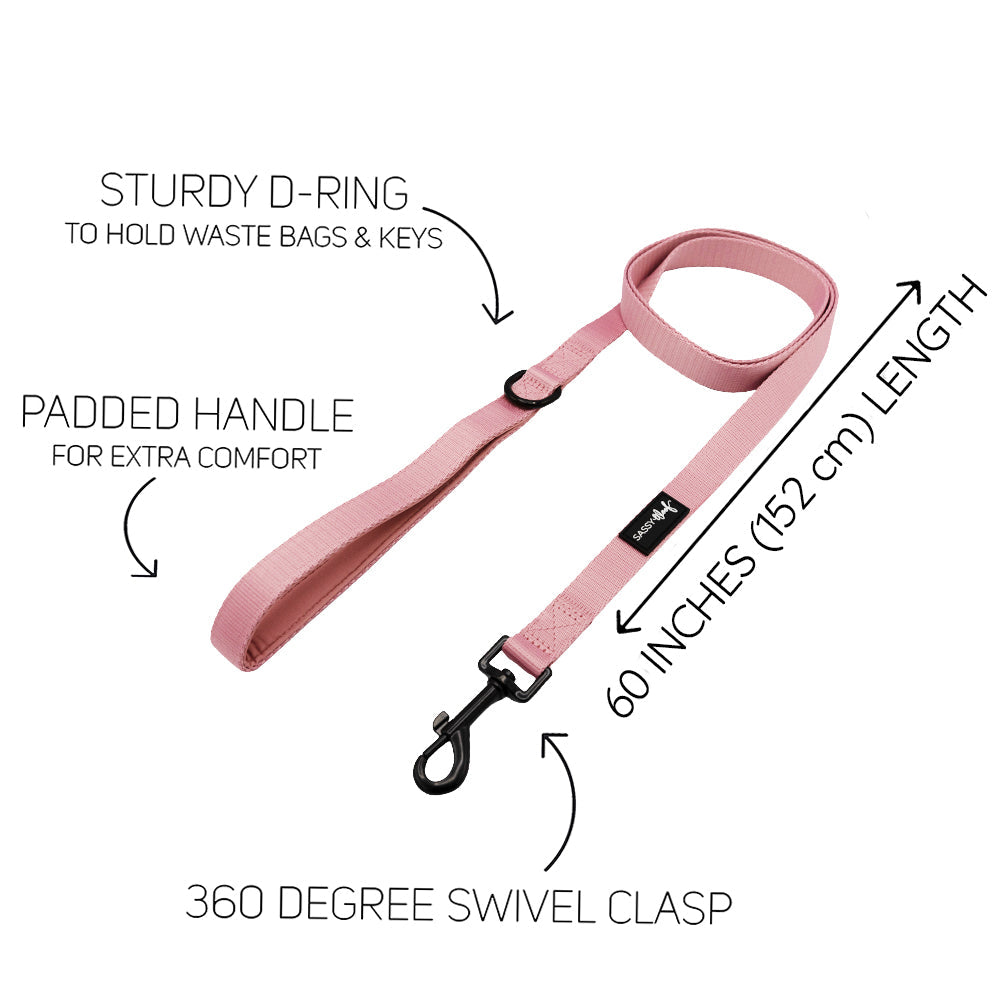 Dog Three Piece Bundle - Dusty Rose
