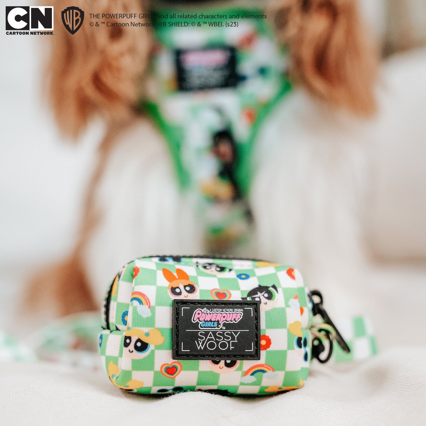 Dog Waste Bag Holder - The Powerpuff Girls™ (Green)