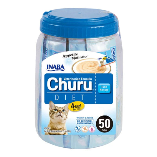 Inaba - Churu Diet Tuna Recipe & Chicken Recipe 14g x 50Tubes