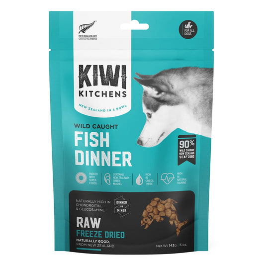Kiwi Kitchens - Freeze-Dried Dog Food Fish Dinner