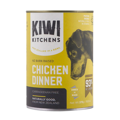 Kiwi Kitchens - Canned Dog Food Chicken Dinner 375 Gms