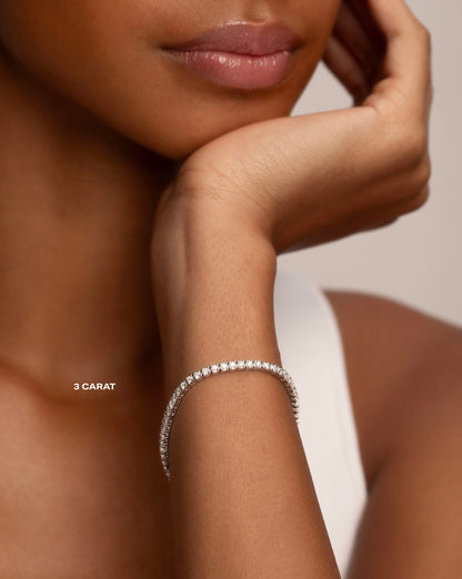 Classic Lab Diamond Tennis Bracelet